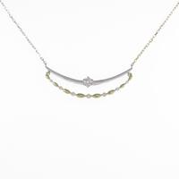 K18YG／K18WG ダイヤモンドネックレス