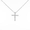 PT クロス ダイヤモンドネックレス