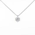【リメイク】プラチナダイヤモンドネックレス 1．013ct・F・SI2・GOOD