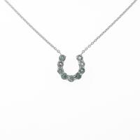 PT ホースシュー アレキサンドライトネックレス