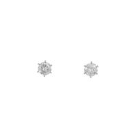 PT ソリティア ダイヤモンドピアス
