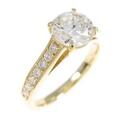 K18YG ダイヤモンドリング 1．017ct・I・I1・VG
