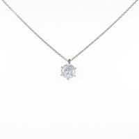 【リメイク】プラチナダイヤモンドネックレス 1．009ct・E・SI2・GOOD