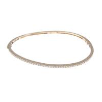 K18PG ダイヤモンドバングル