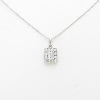 14KWG／K14WG ダイヤモンドネックレス