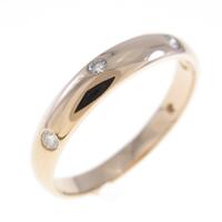 K18PG ダイヤモンドリング