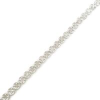 K18WG ダイヤモンドブレスレット