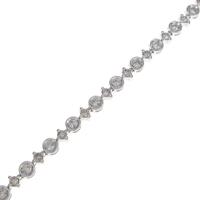 K18WG ダイヤモンドブレスレット