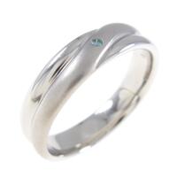 K18WG ダイヤモンドリング