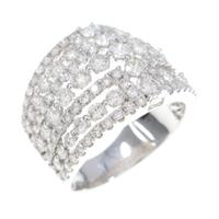 K18WG ダイヤモンドリング