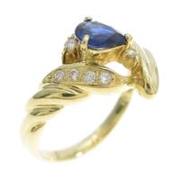 K18YG サファイヤリング