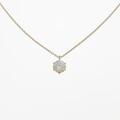 K18YG ダイヤモンドネックレス 0．521ct・H・VS1・GOOD
