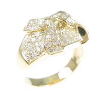 K18YG ダイヤモンドリング