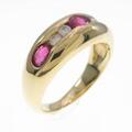 K18YG ルビーリング