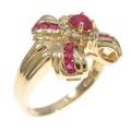 K18YG ルビーリング