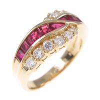 K18YG ルビーリング