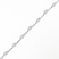 LINE ダイヤモンドブレスレット