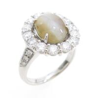 PT クリソベリルキャッツアイリング