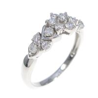 PT フラワー ダイヤモンドリング