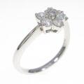PT フラワー ダイヤモンドリング