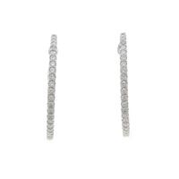 【リメイク】K18WG ダイヤモンドピアス