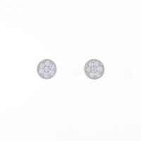 【リメイク】K18WG ダイヤモンドピアス