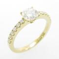【リメイク】K18YG ダイヤモンドリング 0．623ct・G・SI1・GOOD