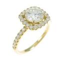 【リメイク】K18YG ダイヤモンドリング 1．012ct・I・SI2・VG