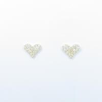 【リメイク】K18YG ハート ダイヤモンドピアス