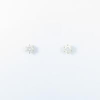 【リメイク】K18YG／ST ダイヤモンドピアス 0．252ct・0．257ct・G?H・SI1・GOOD