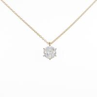 【リメイク】K18YGダイヤモンドネックレス 0．762ct・I・VS2・VERYGOOD