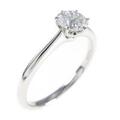 【リメイク】プラチナダイヤモンドリング 0．419ct・E・VS2・EXT