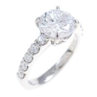 【リメイク】プラチナダイヤモンドリング 1．527ct・D・SI2・GOOD
