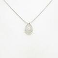 【新品】プラチナダイヤモンドネックレス 0．211ct・E・VS2・GOOD