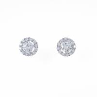 【新品】プラチナダイヤモンドピアス 0．282ct・0．271ct・E・SI1・GOOD