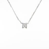 【MORESALE】カルティエ Cセッティング ネックレス 0．30ct・H・VS1・3EXT
