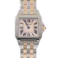 カルティエ W25074Y9 サントスドゥモワゼル PGコンビ クォーツ