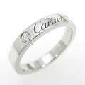 カルティエ エングレーブド 2P リング