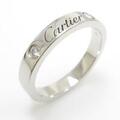 カルティエ エングレーブド2P リング