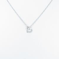 サマンサティアラ ハート ダイヤモンドネックレス