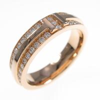 ティファニー Tツー ナロー リング