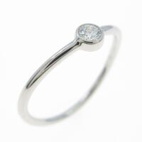 ティファニー ウェーブシングルロウ リング