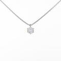 プラチナダイヤモンドネックレス 0．261ct・E・VS1・VG