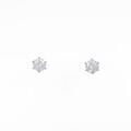 プラチナダイヤモンドピアス 0．305ct・0．316ct・E・SI2・EXT H＆C