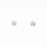 プラチナダイヤモンドピアス 0．305ct・0．316ct・E・SI2・EXT H＆C