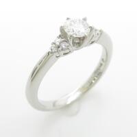 プラチナダイヤモンドリング 0．311ct・D・VS1・GOOD