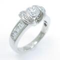 プラチナダイヤモンドリング 0．504ct・D・VVS1・VG