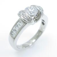 プラチナダイヤモンドリング 0．504ct・D・VVS1・VG