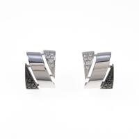 K18WG／K18BG ダイヤモンドピアス