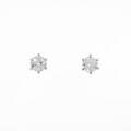 【リメイク】ST／プラチナダイヤモンドピアス 0．414ct・0．415ct・F・VS1?2・EXT